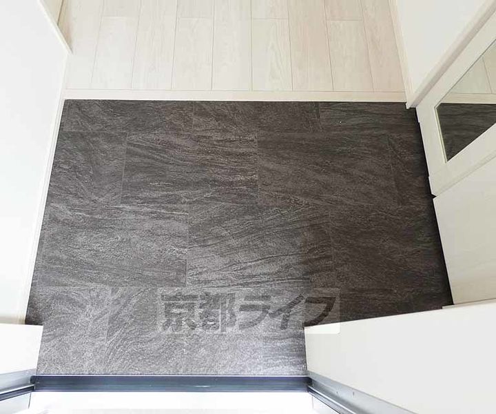 京都府京都市伏見区下中町の賃貸アパートの玄関