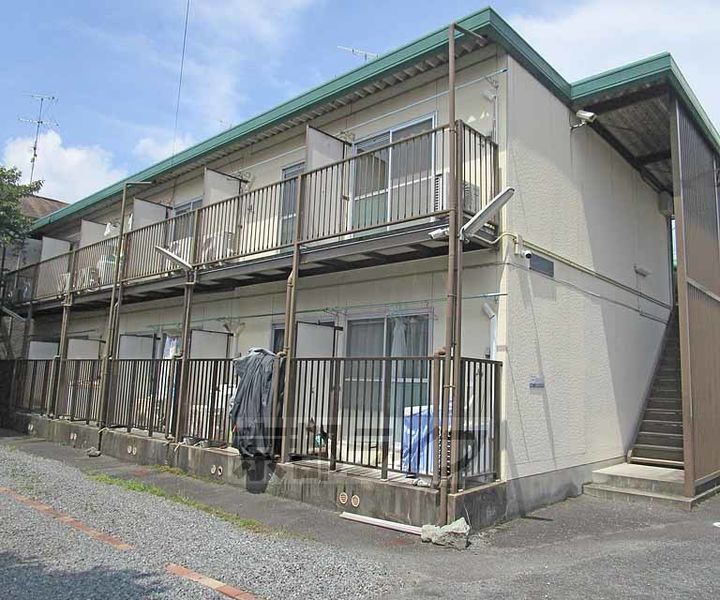 京都府京都市西京区桂上豆田町の賃貸アパートの外観