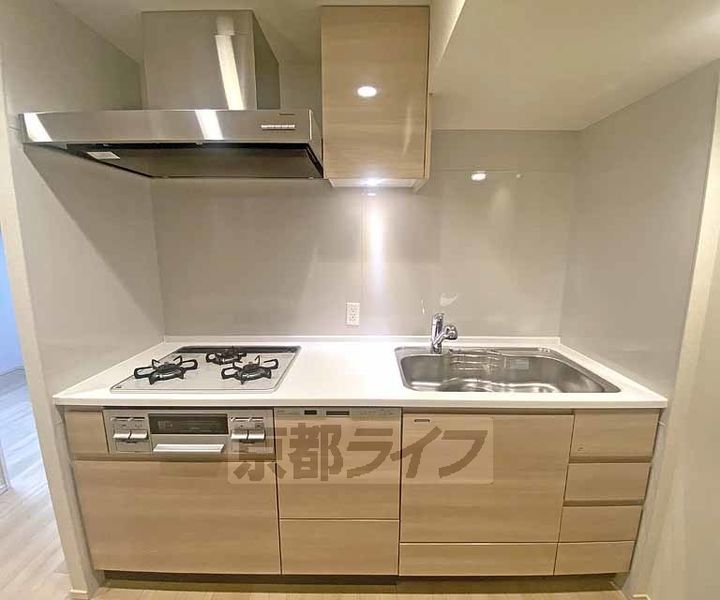 京都府京都市中京区橋之町の賃貸マンションのキッチン