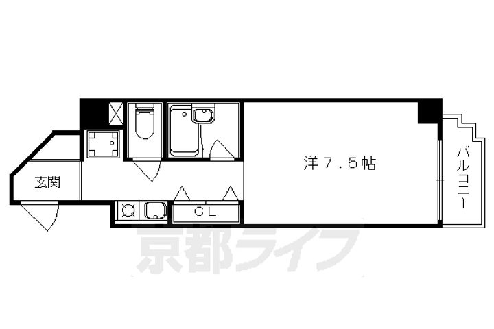 SUN・YOU403の間取り