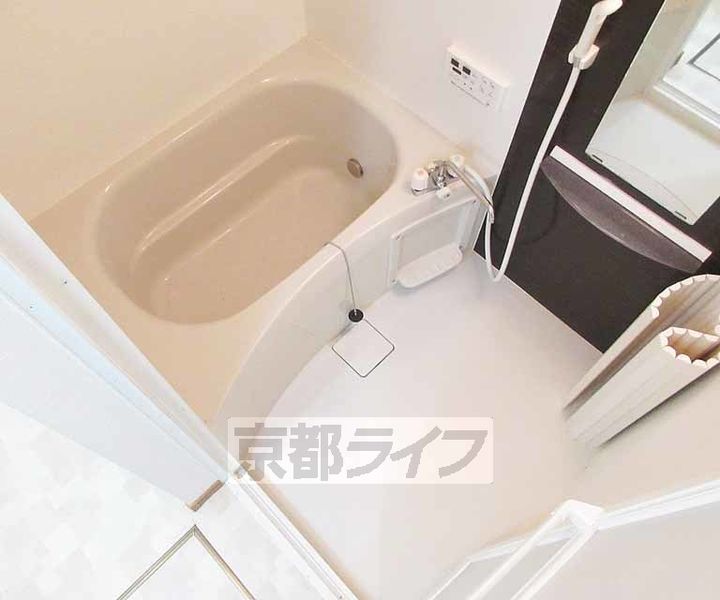 京都府京都市山科区御陵四丁野町の賃貸アパートの風呂