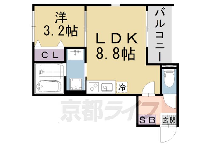 四ノ宮レジデンスの間取り