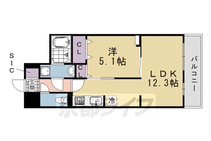 クレリアの間取り
