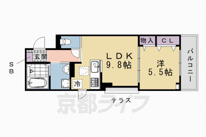 クレリアの間取り