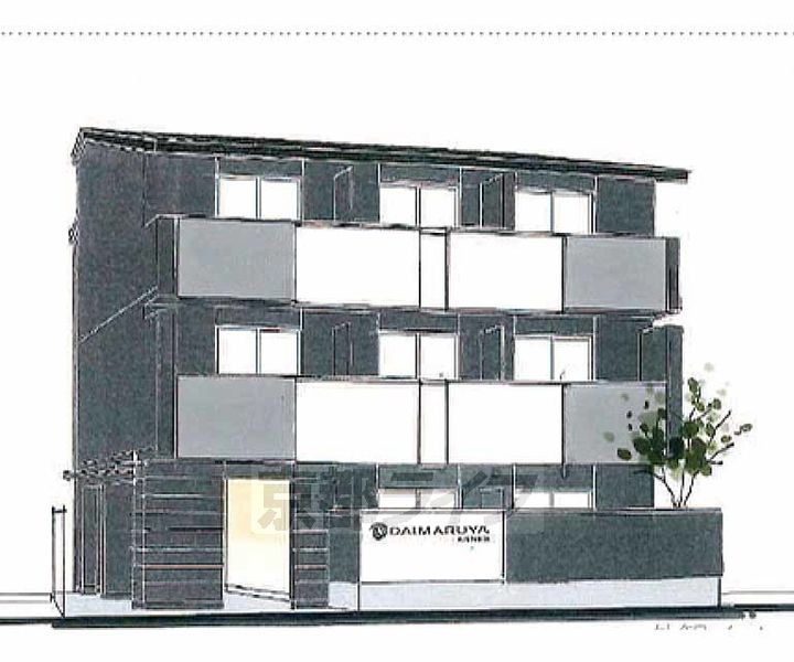 京都府京都市中京区西ノ京北壺井町の賃貸マンションの外観