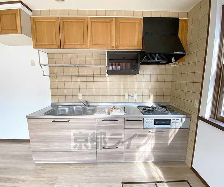 京都府京都市中京区西ノ京勧学院町(一戸建)の賃貸物件のキッチン