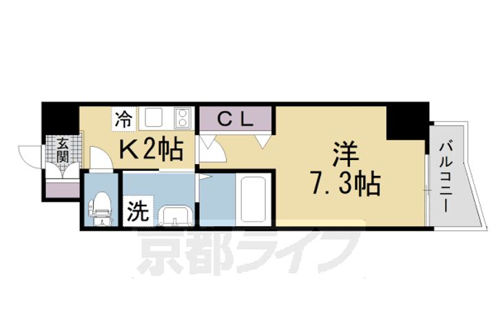 アンリシールⅢの間取り