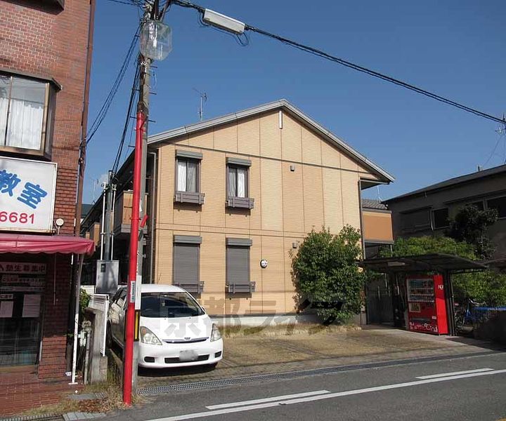 大阪府枚方市楠葉野田1丁目の賃貸アパートの外観