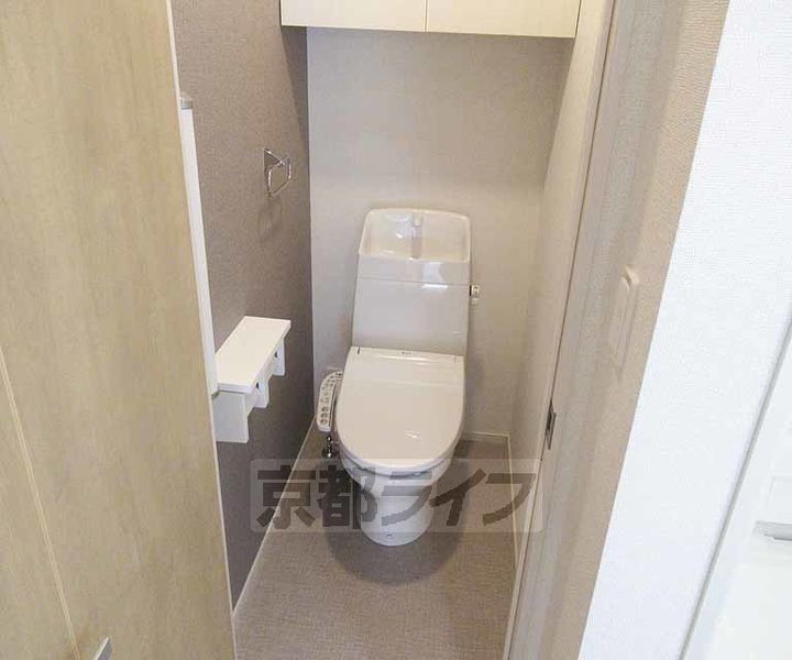 京都府木津川市市坂久保川の賃貸アパートの内装