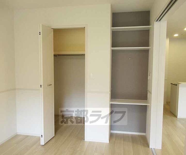 京都府木津川市市坂久保川の賃貸アパートの内装