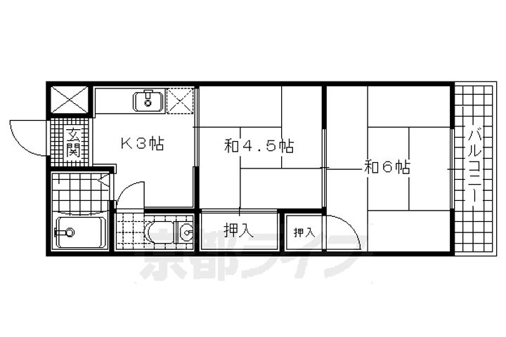 M’PLAZA大住壱番館の間取り