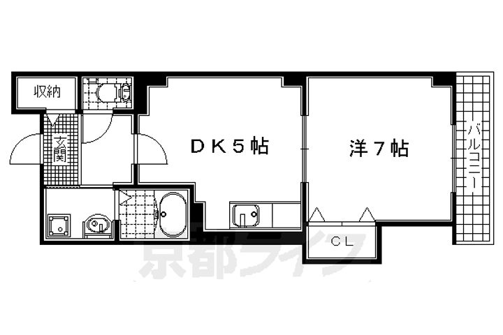 ボヌールの間取り