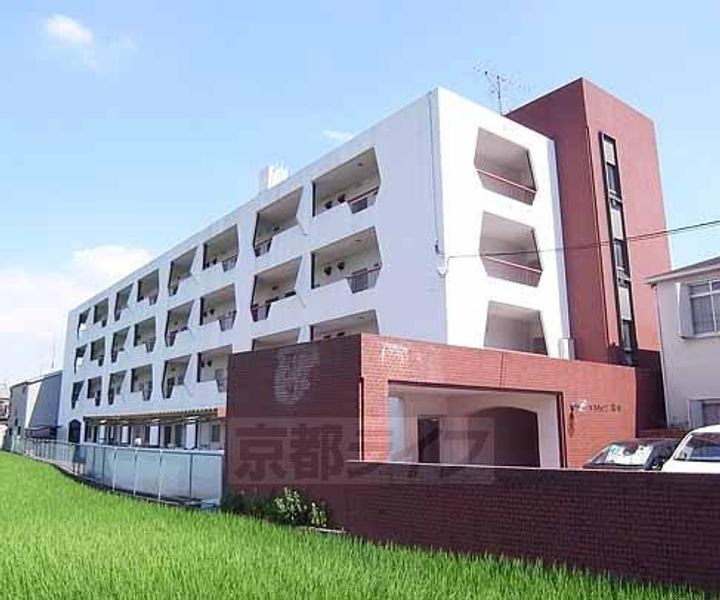京都府長岡京市開田4丁目の賃貸マンションの外観