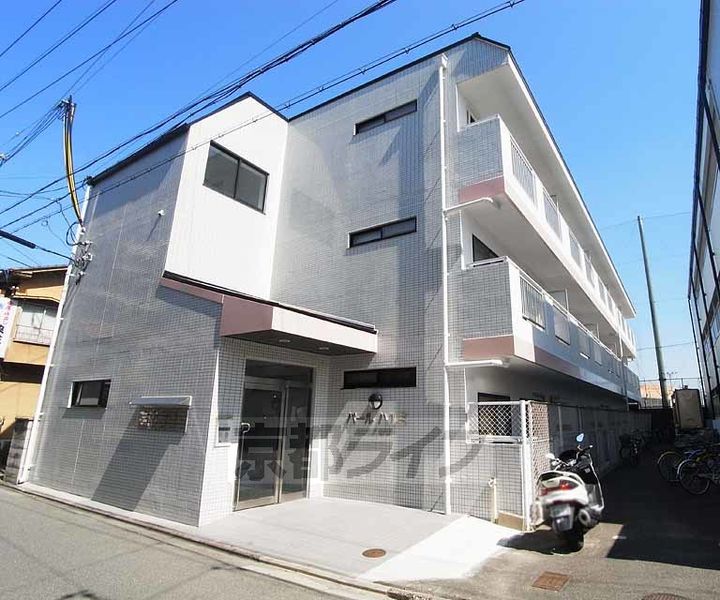 京都府京都市南区唐橋大宮尻町の賃貸マンションの外観
