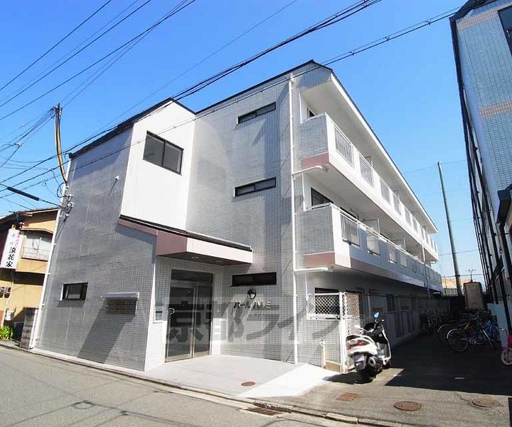 京都府京都市南区唐橋大宮尻町の賃貸マンションの外観