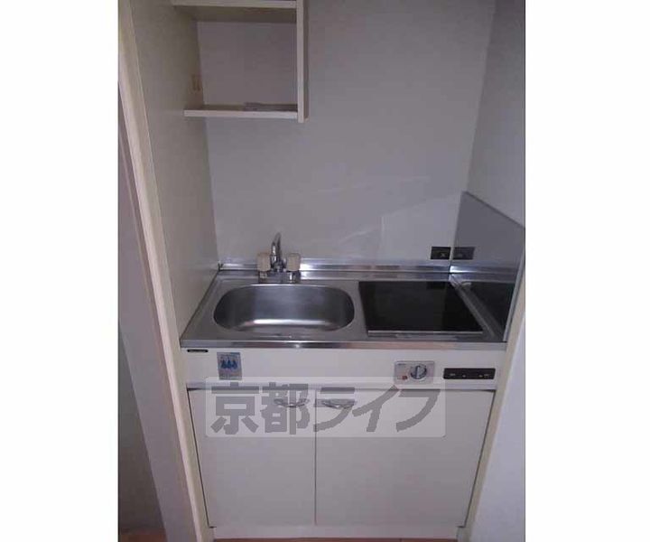 京都府京田辺市田辺鳥本の賃貸マンションのキッチン