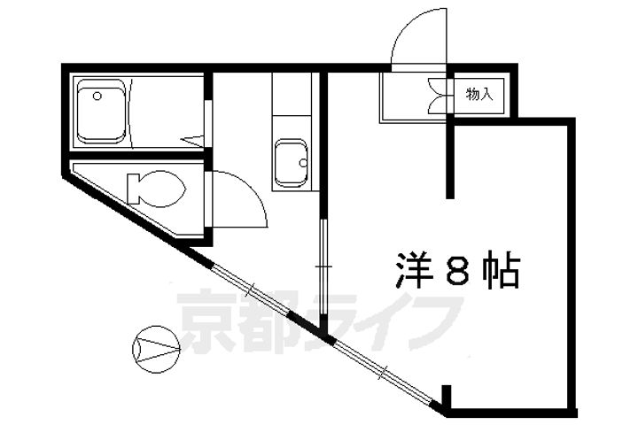 ジュネス東條301の間取り