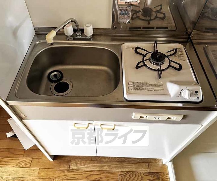 京都府京都市伏見区桃山羽柴長吉中町の賃貸マンションのキッチン