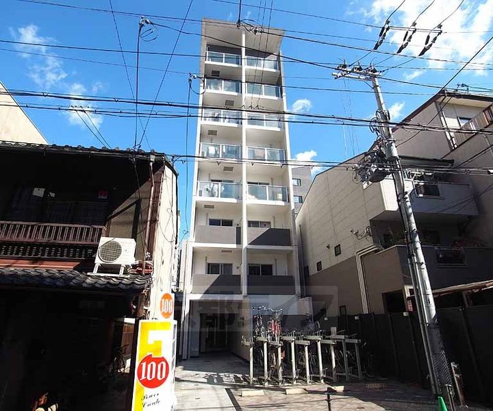 京都府京都市中京区壺屋町の賃貸マンションの外観