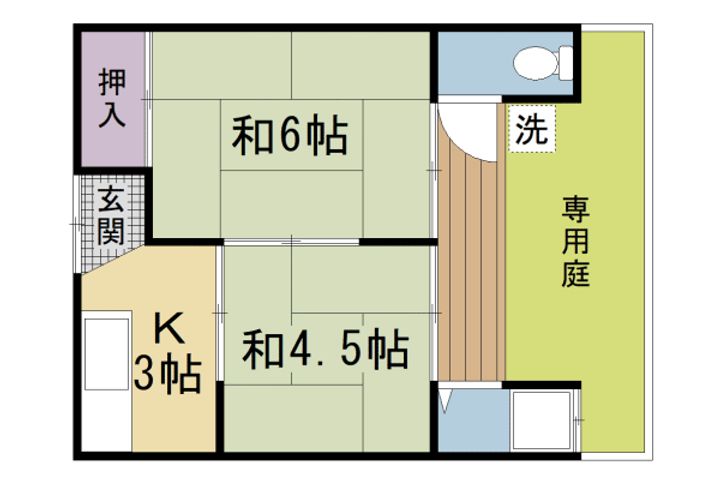 第二福寿荘の間取り