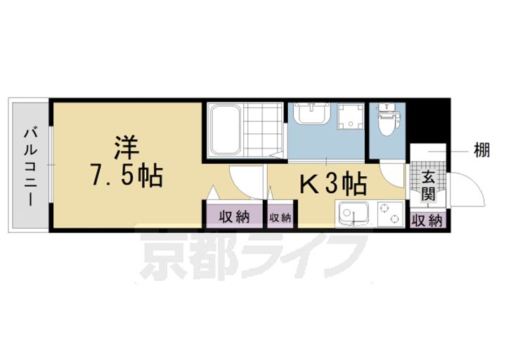 シルス藤森の間取り