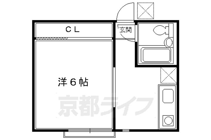 ハイムこけん205の間取り