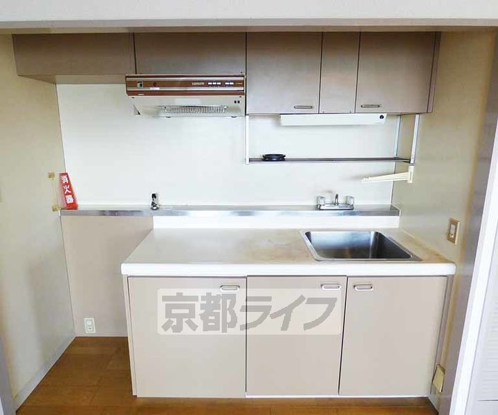 京都府京都市右京区西院乾町の賃貸マンションのキッチン