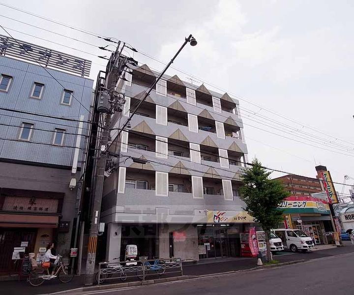 京都府京都市右京区西院月双町の賃貸マンションの外観