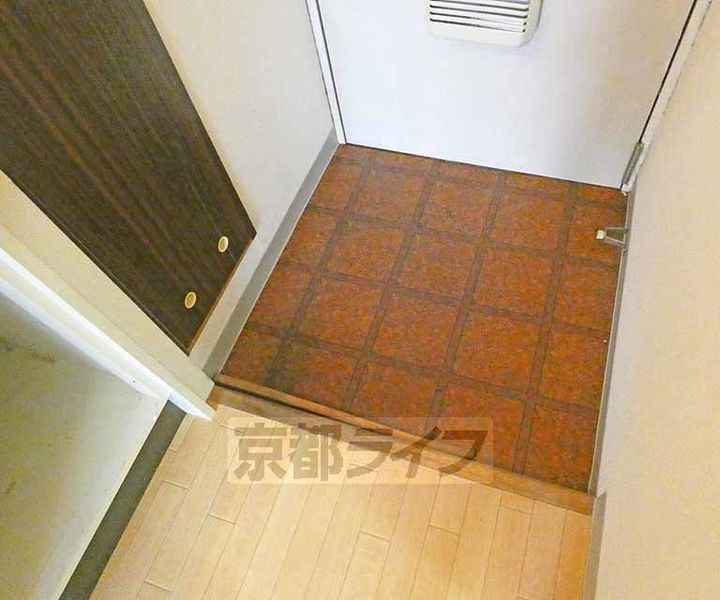 竹田ハイツの玄関