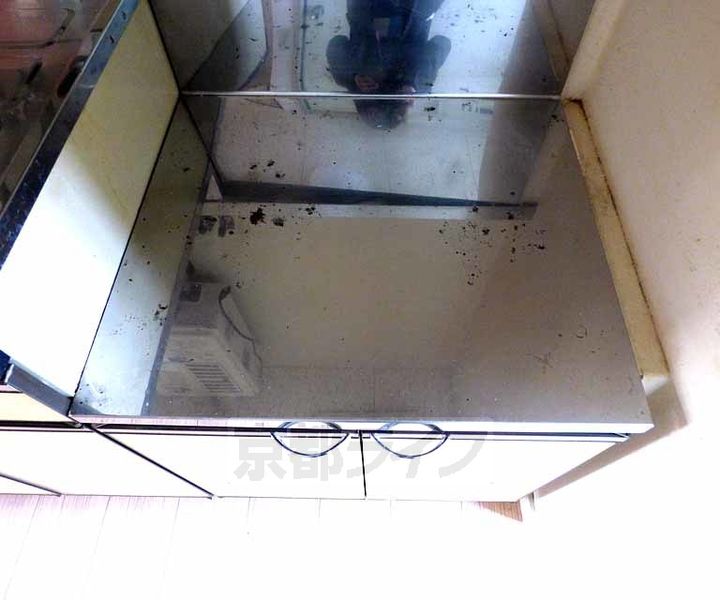 京都府京都市右京区嵯峨大覚寺門前堂ノ前町の賃貸マンションのキッチン