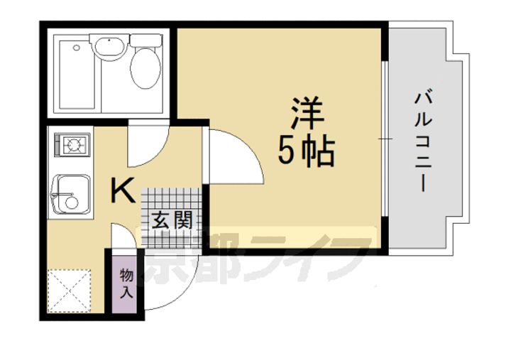 シャトレー藤井302の間取り