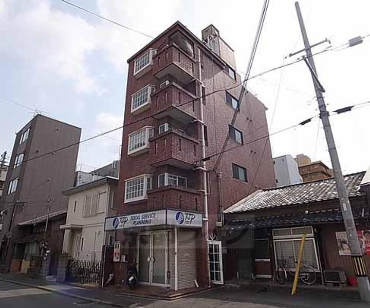 京都府京都市下京区高辻大宮町の賃貸マンションの外観