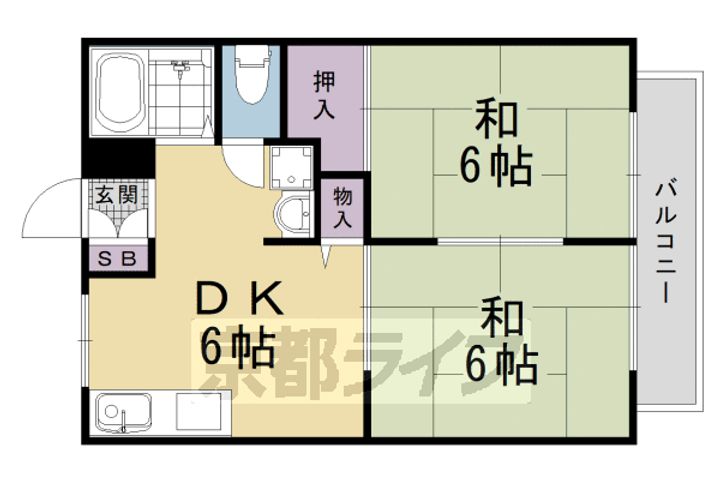 ドエル梅津203の間取り
