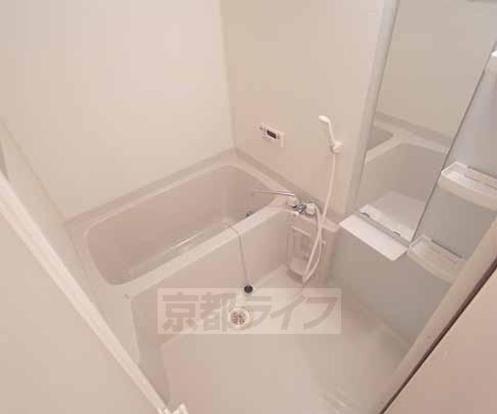 京都府京都市右京区梅ケ畑向ノ地町の賃貸アパートの風呂