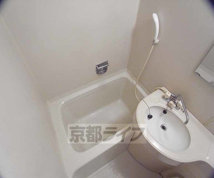 京都府京都市中京区福屋町の賃貸マンションの風呂