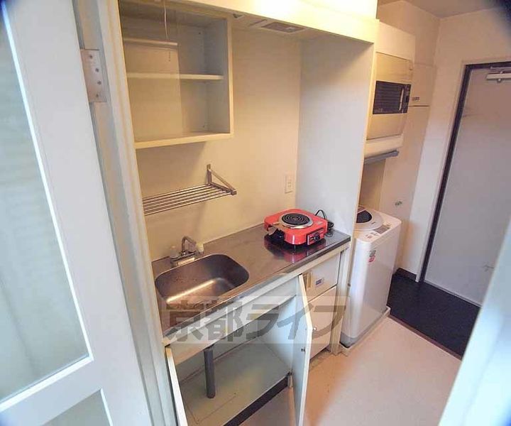 京都府京都市中京区福屋町の賃貸マンションのキッチン