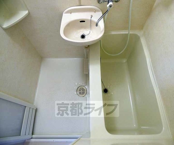 京都府京都市東山区梅宮町の賃貸マンションの風呂