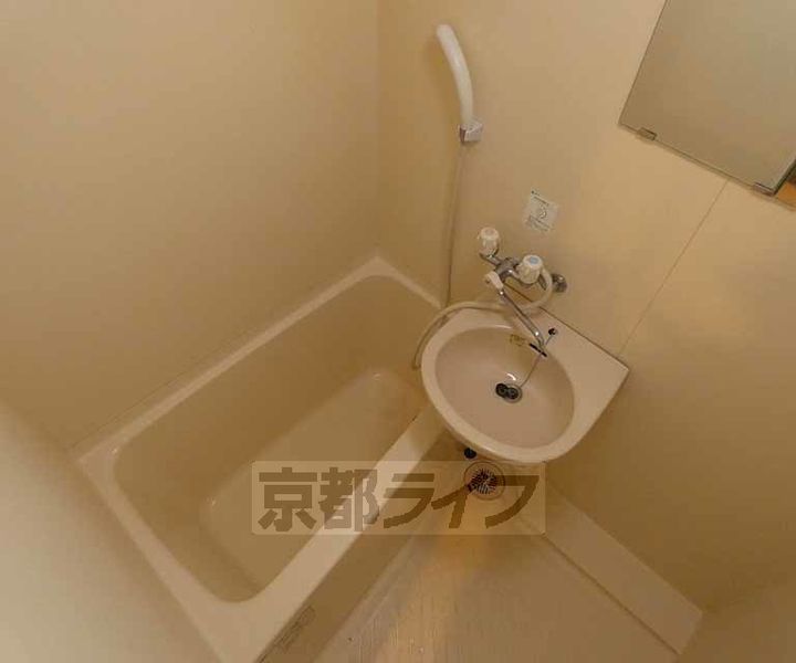 京都府京都市中京区池須町の賃貸マンションの風呂
