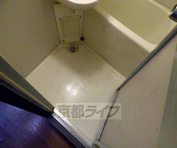 京都府京都市中京区柊町の賃貸マンションの風呂