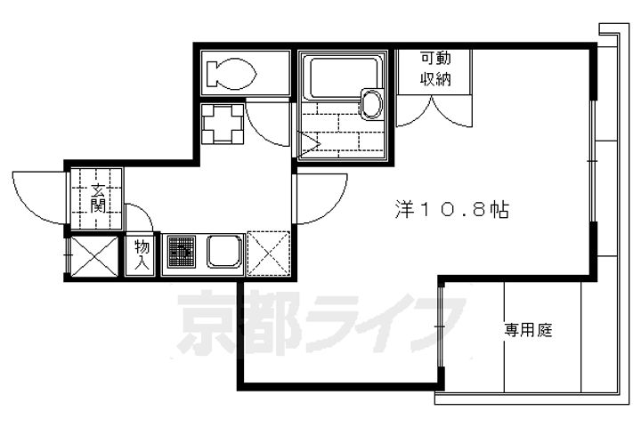 サンモールコート東洞院の間取り
