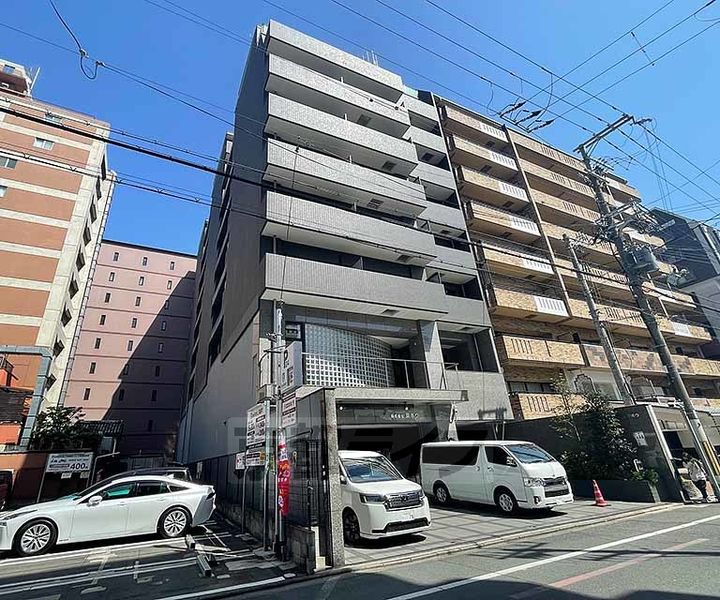 京都府京都市中京区烏帽子屋町の賃貸マンションの外観