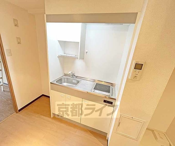 京都府京都市中京区観音堂町の賃貸マンションのキッチン