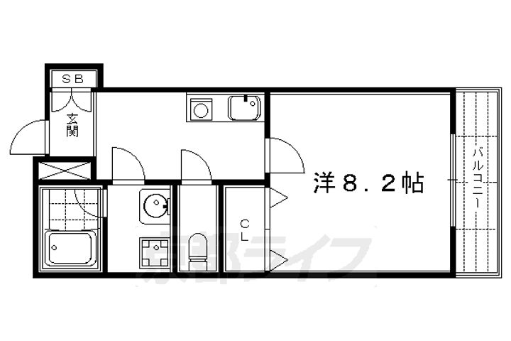 コージハイツ大宮401の間取り
