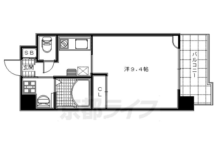 ヴァンボヌール903の間取り