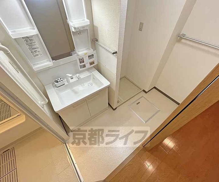 京都府京都市下京区石井筒町の賃貸マンションの風呂
