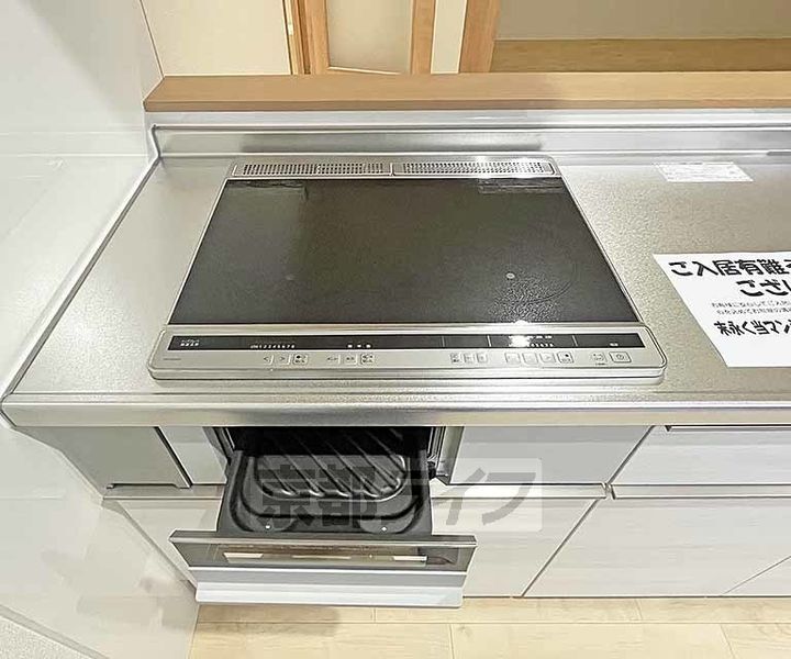 京都府京都市下京区傘鉾町の賃貸マンションのキッチン