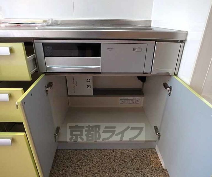 京都府京都市下京区木屋町通仏光寺下る和泉屋町の賃貸マンションのキッチン