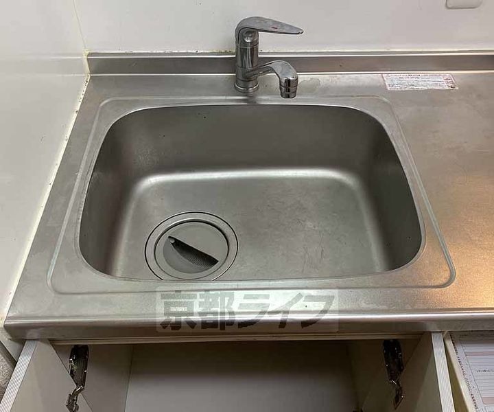 京都府京都市中京区因幡町の賃貸マンションのキッチン