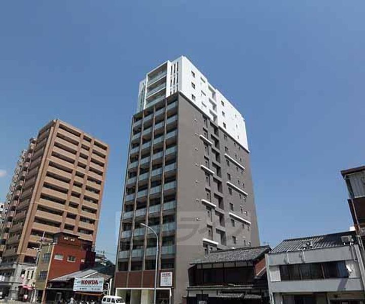 京都府京都市中京区壺屋町の賃貸マンションの外観