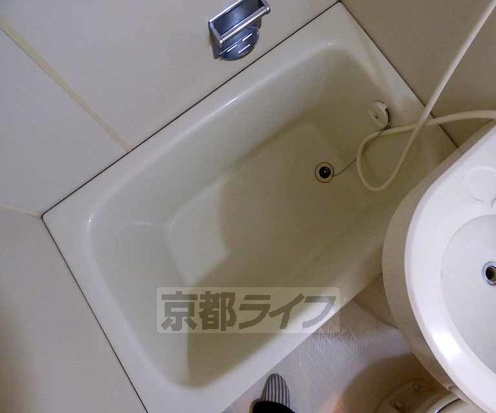 京都府京都市下京区忠庵町の賃貸マンションの風呂